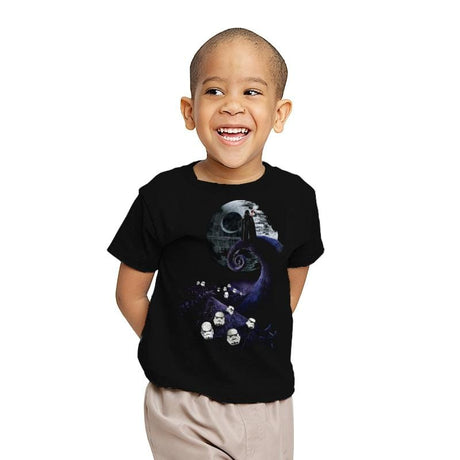 Nightmare Before Vader - Youth T-Shirts RIPT Apparel X-small / Black