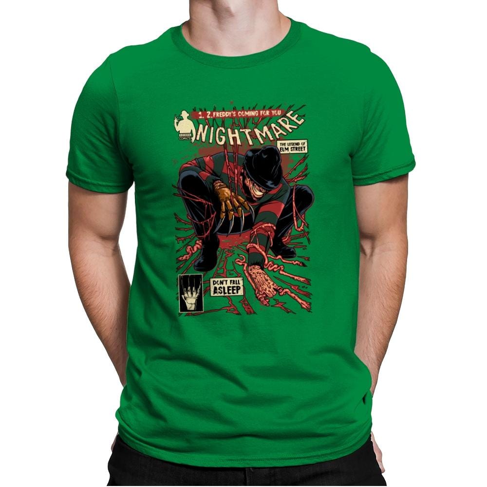 Nightmare - Best Seller - Mens Premium T-Shirts RIPT Apparel Small / Kelly Green