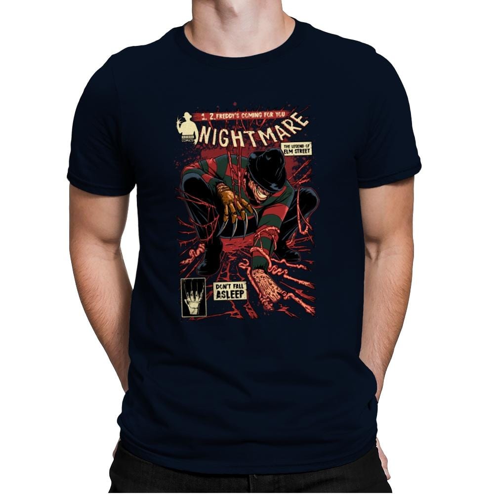 Nightmare - Best Seller - Mens Premium T-Shirts RIPT Apparel Small / Midnight Navy