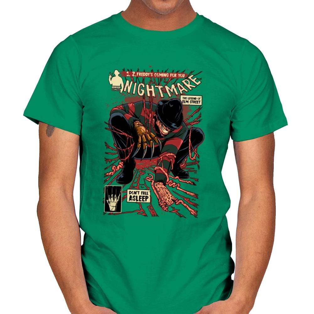 Nightmare - Best Seller - Mens T-Shirts RIPT Apparel Small / Kelly Green