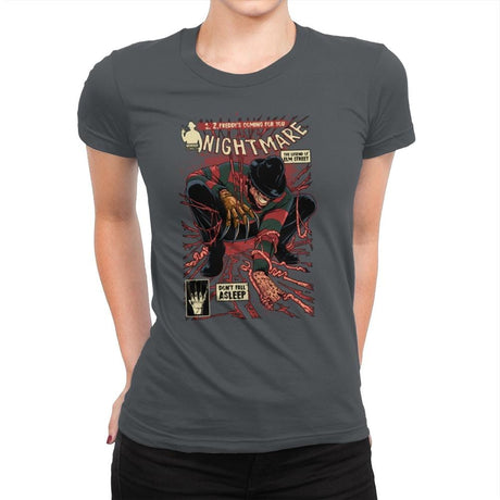 Nightmare - Best Seller - Womens Premium T-Shirts RIPT Apparel Small / Heavy Metal