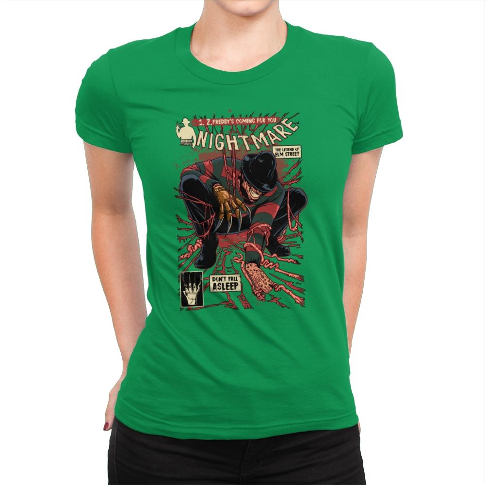 Nightmare - Best Seller - Womens Premium T-Shirts RIPT Apparel Small / Kelly Green