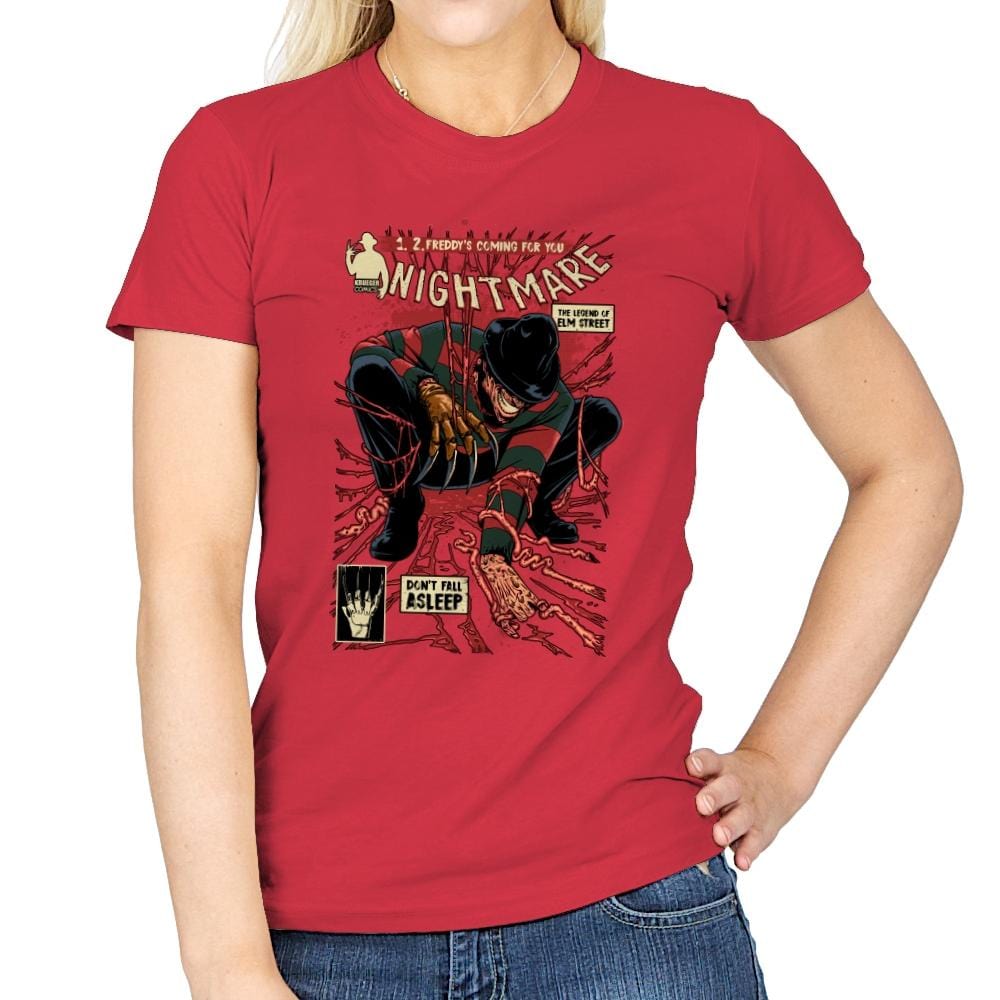 Nightmare - Best Seller - Womens T-Shirts RIPT Apparel Small / Red