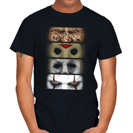 Nightmare Eyes - Mens T-Shirts RIPT Apparel Small / Black