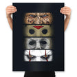 Nightmare Eyes - Prints Posters RIPT Apparel 18x24 / Black