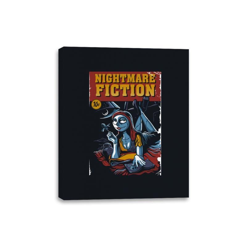 Nightmare Fiction - Canvas Wraps Canvas Wraps RIPT Apparel 8x10 / Black