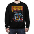 Nightmare Fiction - Crew Neck Sweatshirt Crew Neck Sweatshirt RIPT Apparel Small / Black
