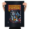 Nightmare Fiction - Prints Posters RIPT Apparel 18x24 / Black