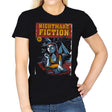 Nightmare Fiction - Womens T-Shirts RIPT Apparel Small / Black