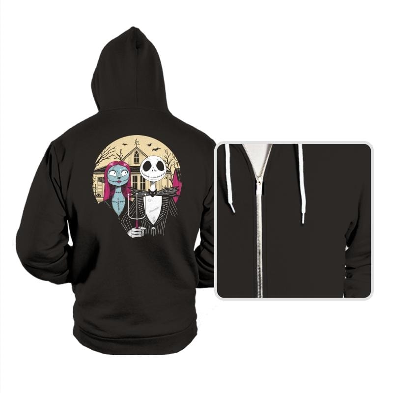 Nightmare Gothic - Hoodies Hoodies RIPT Apparel Small / Black