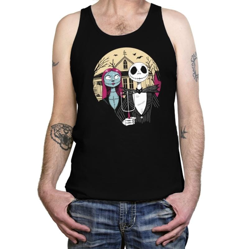 Nightmare Gothic - Tanktop Tanktop RIPT Apparel X-Small / Black