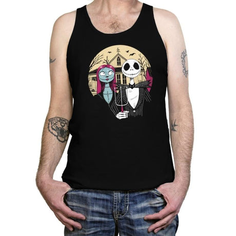 Nightmare Gothic - Tanktop Tanktop RIPT Apparel X-Small / Black