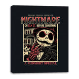 Nightmare Midnight Special - Canvas Wraps Canvas Wraps RIPT Apparel 16x20 / Black