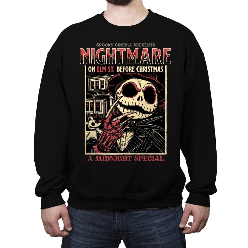 Nightmare Midnight Special - Crew Neck Sweatshirt Crew Neck Sweatshirt RIPT Apparel Small / Black