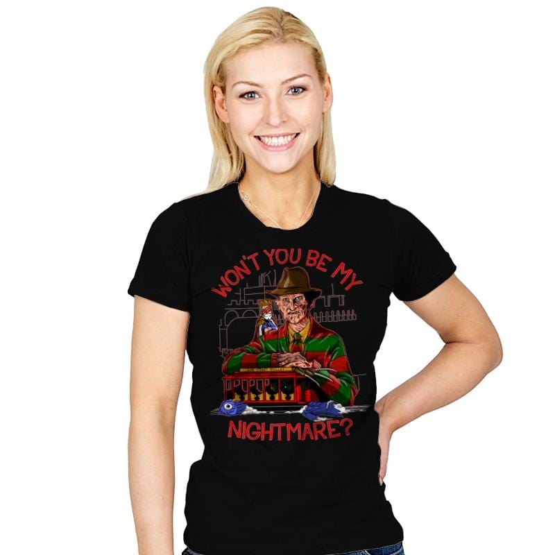 Nightmare Neighborhood - Womens T-Shirts RIPT Apparel