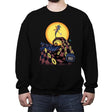 Nightmare Of The Rings - Crew Neck Sweatshirt Crew Neck Sweatshirt RIPT Apparel Small / Black