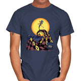 Nightmare Of The Rings - Mens T-Shirts RIPT Apparel Small / Navy