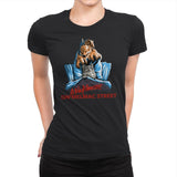 Nightmare on Melmac Street - Best Seller - Womens Premium T-Shirts RIPT Apparel Small / Black