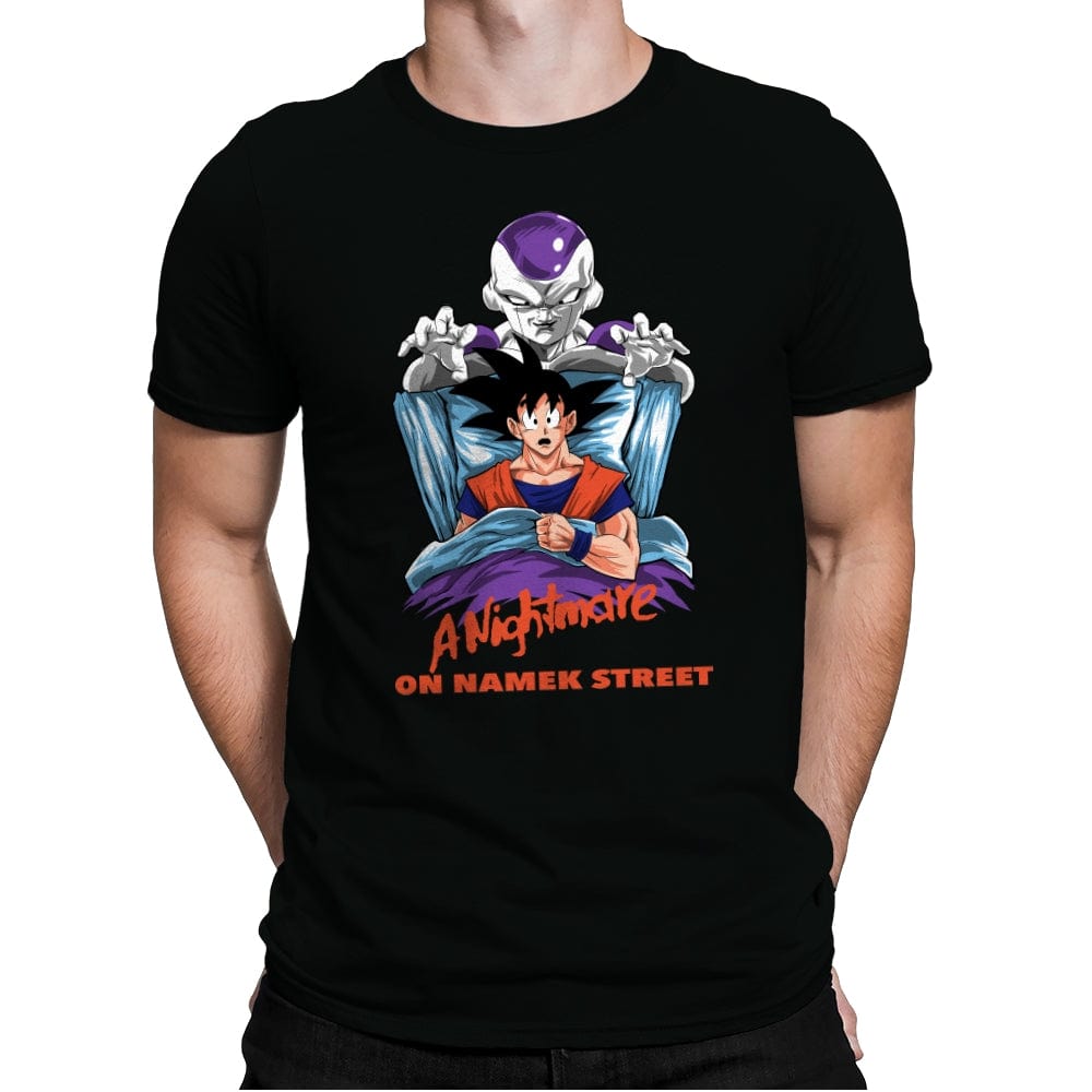 Nightmare on Namek Street - Mens Premium T-Shirts RIPT Apparel Small / Black