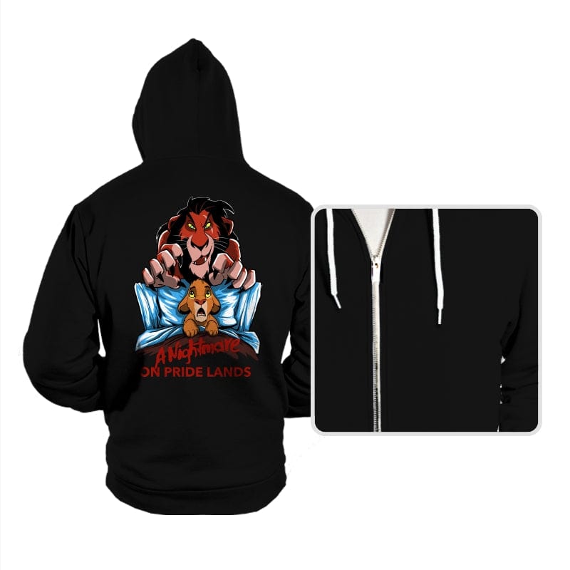 Nightmare on Pride Land - Hoodies Hoodies RIPT Apparel Small / Black