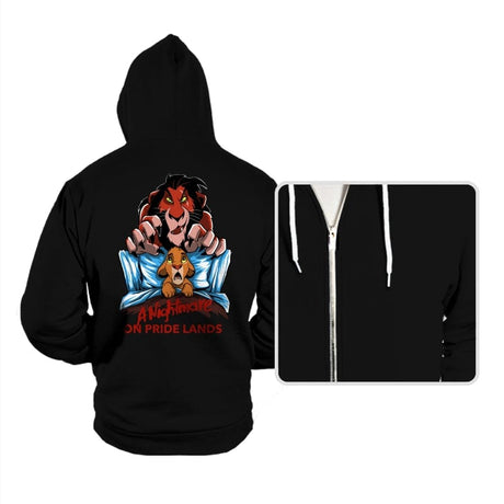 Nightmare on Pride Land - Hoodies Hoodies RIPT Apparel Small / Black