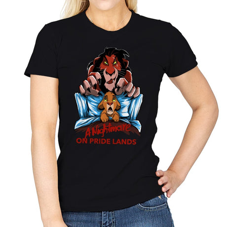 Nightmare on Pride Land - Womens T-Shirts RIPT Apparel Small / Black