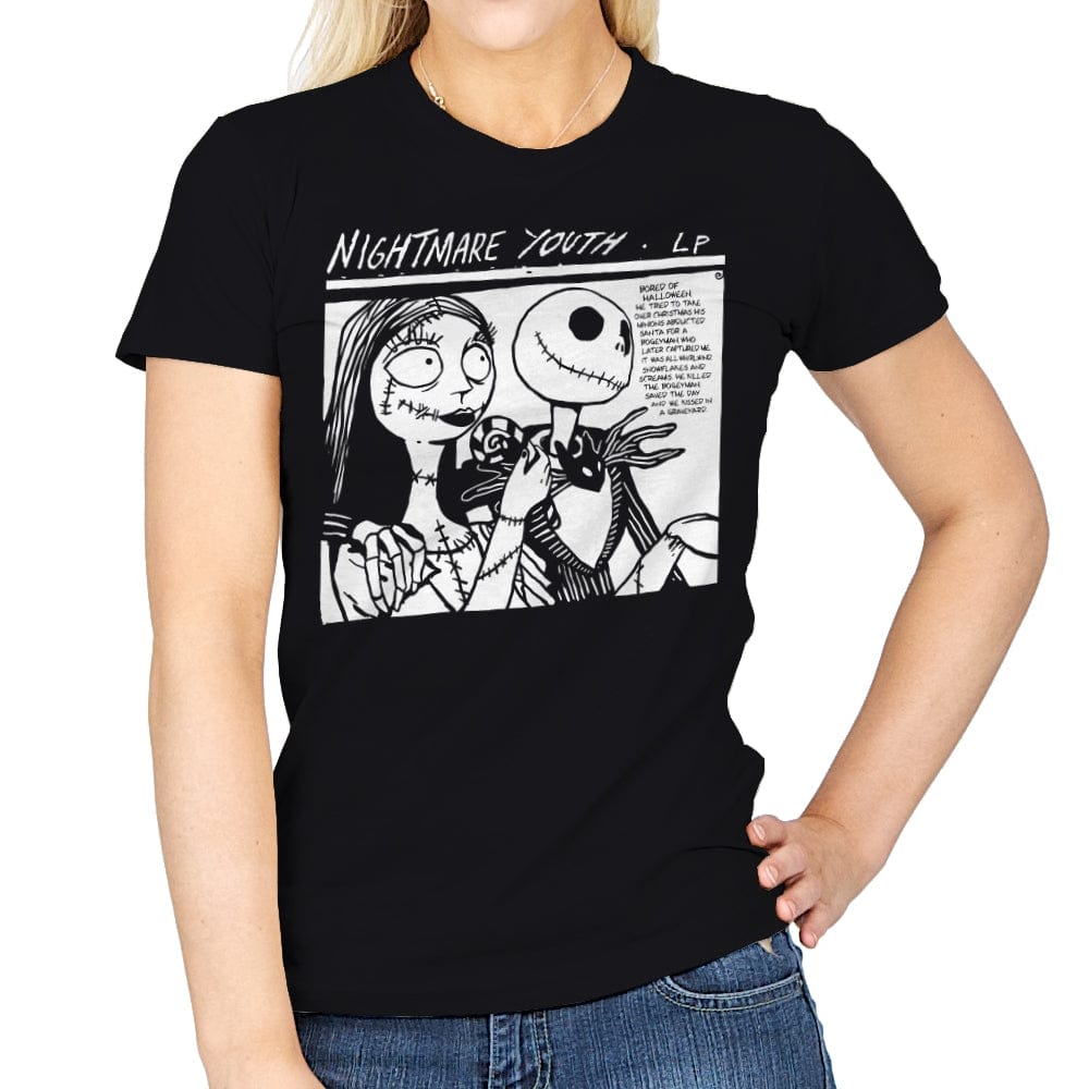 Nightmare Youth - Womens T-Shirts RIPT Apparel Small / Black