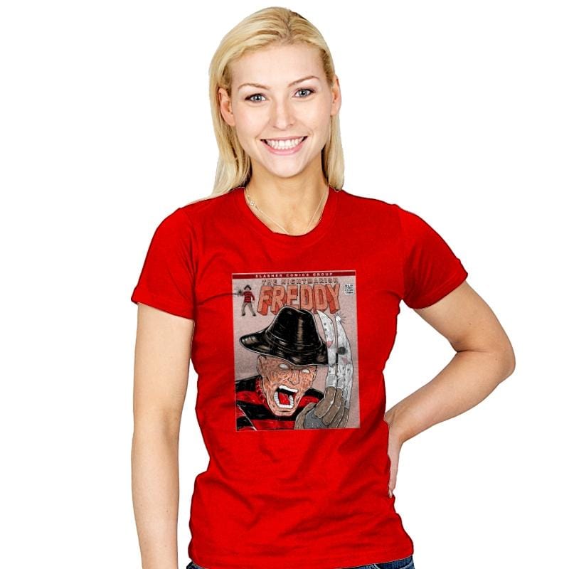 NIGHTMARISH FREDDY - Womens T-Shirts RIPT Apparel