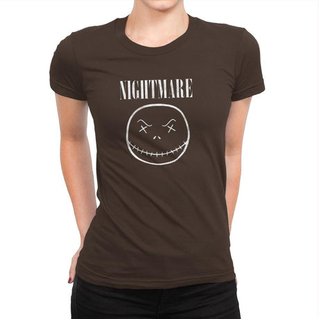 Nightvana - Womens Premium T-Shirts RIPT Apparel Small / Dark Chocolate