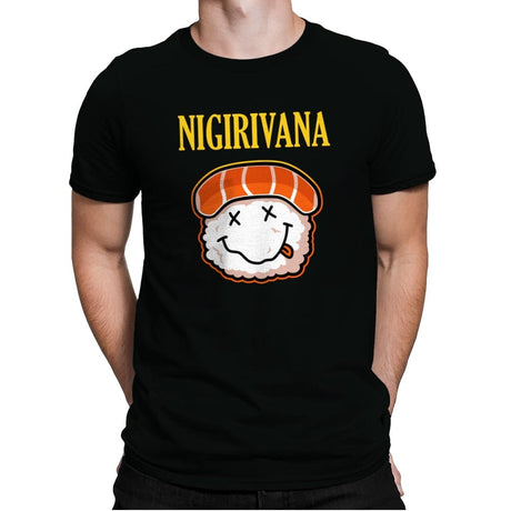 Nigirivana - Mens Premium T-Shirts RIPT Apparel Small / Black