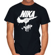 Nika Air - Mens T-Shirts RIPT Apparel Small / Black