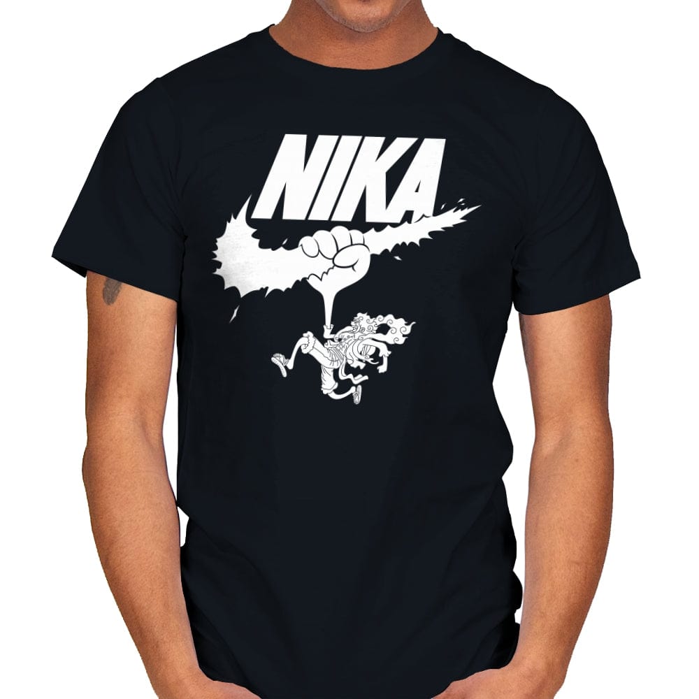 Nika Air - Mens T-Shirts RIPT Apparel Small / Black