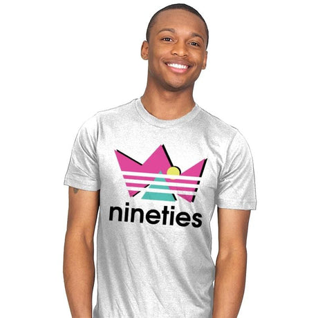 Nineties are back - Mens T-Shirts RIPT Apparel Small / White