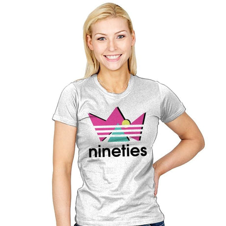 Nineties are back - Womens T-Shirts RIPT Apparel Small / White