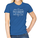 Ninja Academy Exclusive - Anime History Lesson - Womens T-Shirts RIPT Apparel Small / Royal