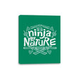 Ninja by Nature - Canvas Wraps Canvas Wraps RIPT Apparel 8x10 / Kelly