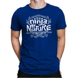 Ninja by Nature - Mens Premium T-Shirts RIPT Apparel Small / Royal