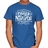 Ninja by Nature - Mens T-Shirts RIPT Apparel Small / Royal
