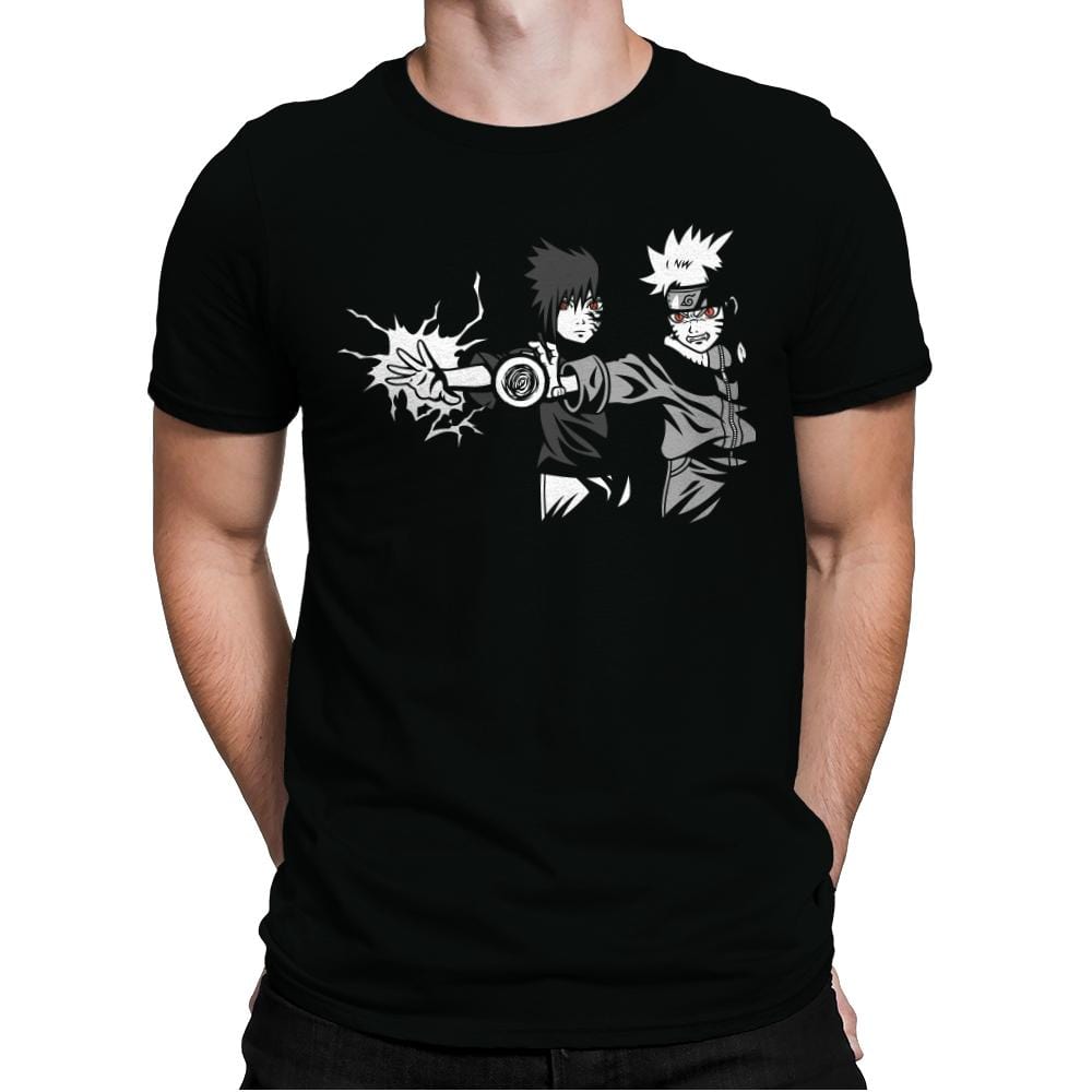 Ninja Fiction - Mens Premium T-Shirts RIPT Apparel Small / Black