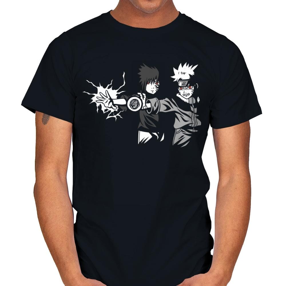 Ninja Fiction - Mens T-Shirts RIPT Apparel Small / Black