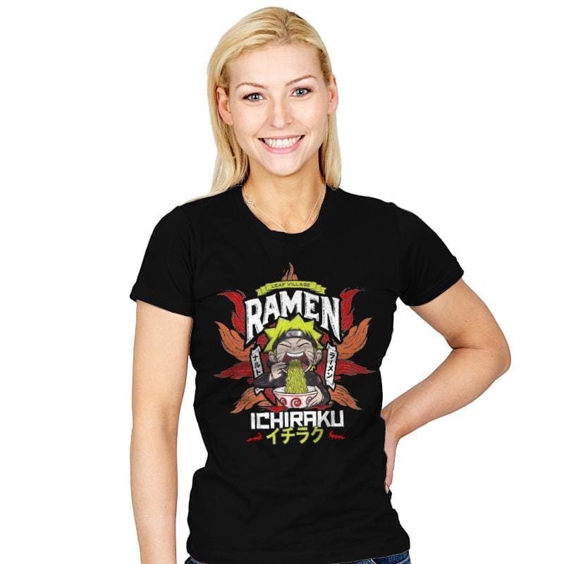 Ninja Ramen - Womens T-Shirts RIPT Apparel Small / Black