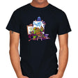 Ninja Rockwell - 80s Blaarg - Mens T-Shirts RIPT Apparel Small / Black