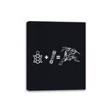 Ninja Turtle Equation - Canvas Wraps Canvas Wraps RIPT Apparel 8x10 / Black
