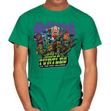 Ninja Turtles Vs. The NYC Villains - Best Seller - Mens T-Shirts RIPT Apparel Small / Kelly