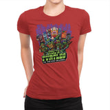 Ninja Turtles Vs. The NYC Villains - Best Seller - Womens Premium T-Shirts RIPT Apparel Small / Red