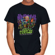 Ninja Turtles Vs. The NYC Villains - Mens T-Shirts RIPT Apparel Small / Black