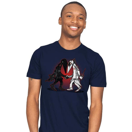 Ninja VS Ninja - Mens T-Shirts RIPT Apparel