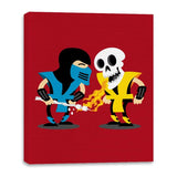 Ninjas - Canvas Wraps Canvas Wraps RIPT Apparel 16x20 / Red