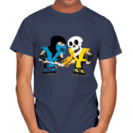 Ninjas - Mens T-Shirts RIPT Apparel Small / Navy