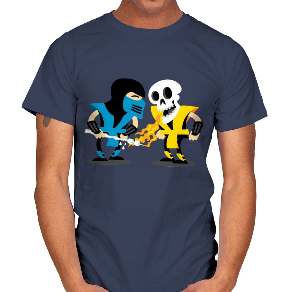 Ninjas - Mens T-Shirts RIPT Apparel Small / Navy